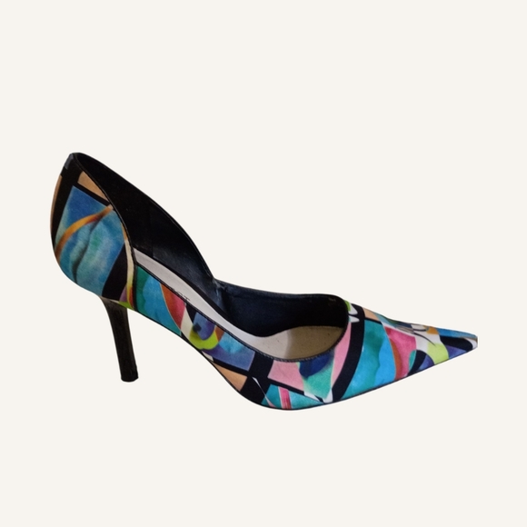 Nine West Multicolor Heels - Picture 3 of 6
